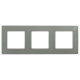 Рамка 3 поста - Legrand Etika - светлая галька