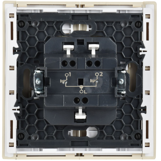 FORTE&PIANO Выключ. жалюзи 10А FP411 ван. IEK