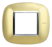 BT Axolute Матовое золото Рамка 2 мод эллипс.