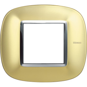 BT Axolute Матовое золото Рамка 2 мод эллипс.