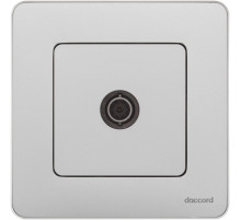 Legrand/Daccord INSPIRIA Алюминий Розетка TV - «звезда» - 2 дБ - 0-2400 мГц.