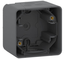 Schneider Electric Mureva Styl наруж Антрацит Бокс 1-постовой, IP55