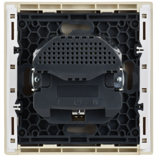 FORTE&PIANO Роз. з/к/ш в/к 16А USB A+A 3,1А FP445 ван. IEK