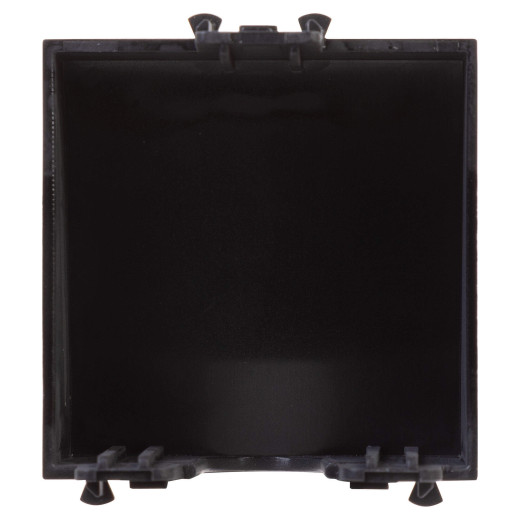 Вывод кабеля модульный, Avanti, черный матовый, 2 модуля