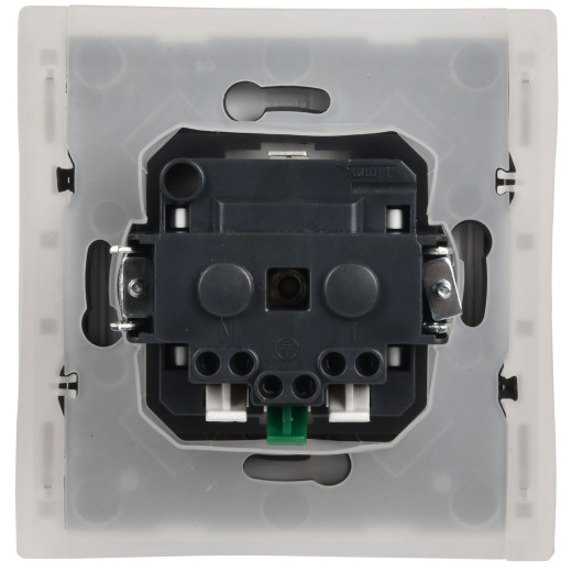 FORTE&PIANO Роз. с з/к/ш с кр. б/к 16А IP44 FP219 бел. IEK