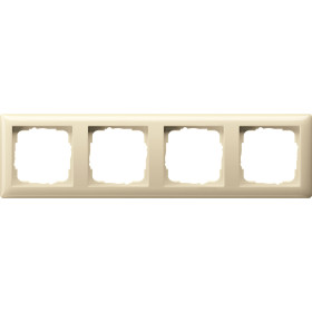 Gira Standard 55 Крем глянц Рамка 4-ая