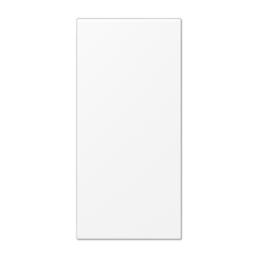 Центральная накладка в цвет клавиш для модуля F50, термопласт, белый матовый