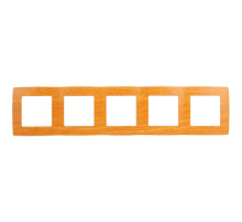 ЭРА 12-5005-07 Рамка на 5 постов, Эра12, ольха (10/200/80000)