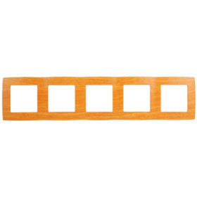 ЭРА 12-5005-07 Рамка на 5 постов, Эра12, ольха (10/200/80000)