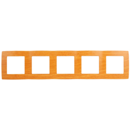 12-5005-07 ЭРА Рамка на 5 постов, Эра12, ольха (10/200/80000)