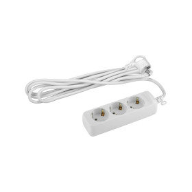 ЭРА Удлинитель электрический U-3e-1,5m-3x1,5 с заземлением 3 розетки 1,5м ПВС 3x1,5мм2 16А