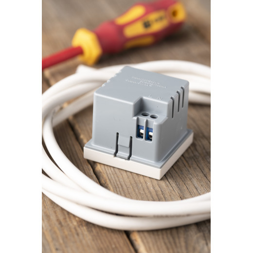 Розетка USB A+A, 2.1А, 2 гнезда, без индикатора EKF