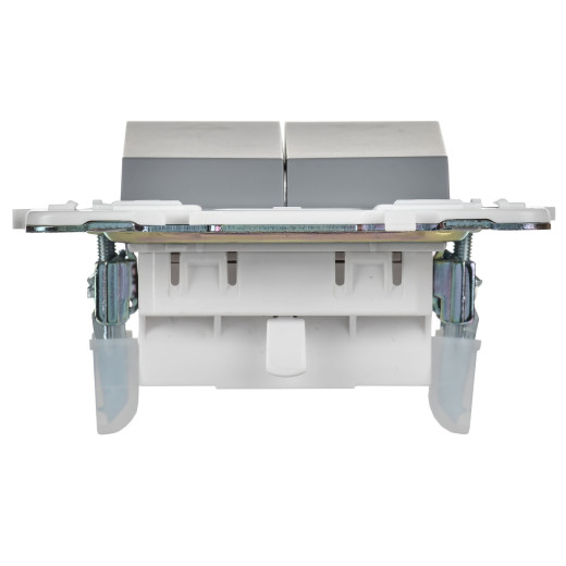 SKANDY Выключ. жалюзи 10А SK-V12Gr сер. IEK