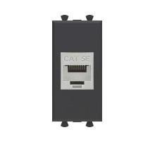 DKC Avanti Компьютерная розетка RJ-45 без шторки модульная, кат.5е экранированная, 