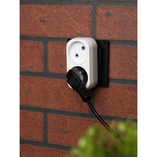 Разветвитель 2 гн. б/з плоский 6А 250B EKF PROxima