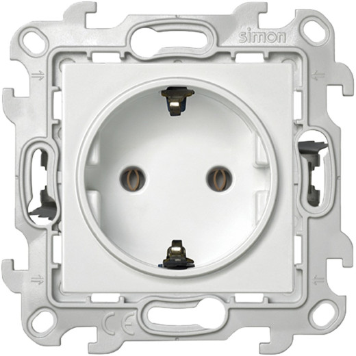 Розетка 2К+3 без защитных шторок Push&Go , белый