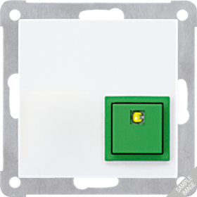 JUNG клавиша сброс, чёрный