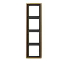 JUNG LS 990 Золото Рамка 4-ая