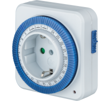 Navigator Таймер 61 558 NTR-A-S02-WH розет.электромех.