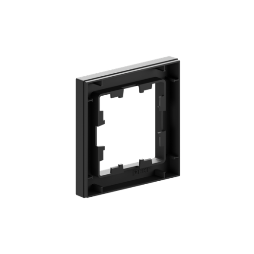 1 - местная рамка, чёрная, пластик Эпика EKF