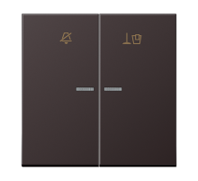 JUNG Клавиша для гостиничных выключателей 505KO5VEUM24 или 505KO5VEUM230, Dark