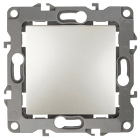 ЭРА 12-1001-15 Выключатель, 10АХ-250В, IP20, без м.лапок, Эра12, перламутр (10/100/2500)