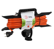 ЭРА Удлинитель силовой UFx-1e-3x1.5-10m на рамке c заземлением 1 розетка 10м ПВС 3x1.5мм2