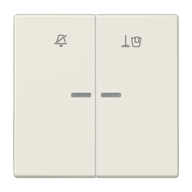 JUNG Клавиша для гостиничных выключателей 505KO5VEUM24 или 505KO5VEUM230, слоновая кость