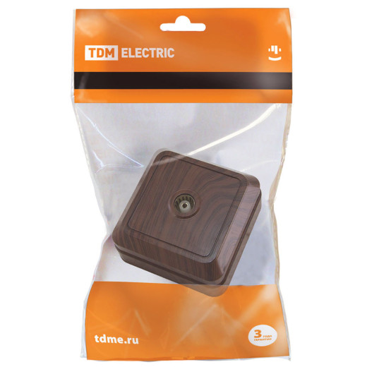 Розетка TВ простая (0-2400 Гц, 