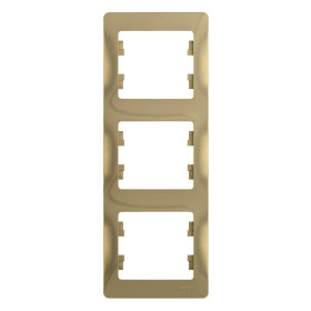 Systeme Electric Glossa Титан Рамка 3-ая, вертикальная