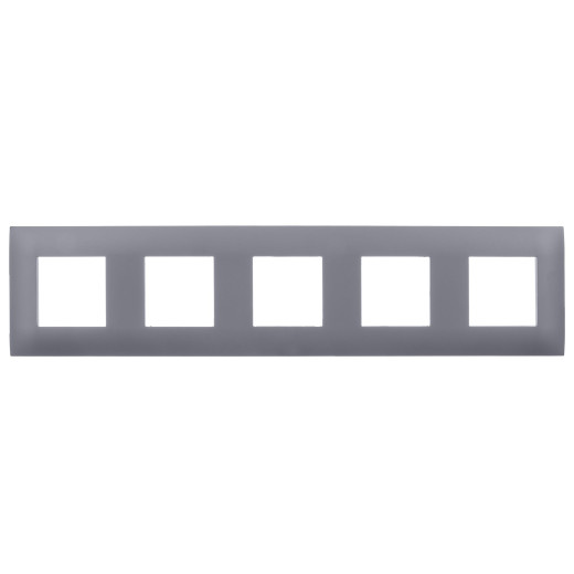 SKANDY Рамка 5-мест. SK-F05T титан IEK