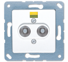 JUNG Розетка выравнивания потенциалов, белая