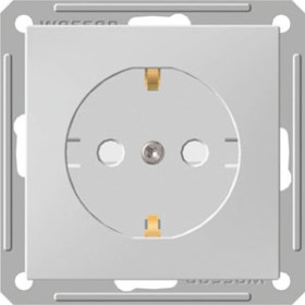 Systeme Electric Wessen 59 Бел Розетка с/з с защитными шторками
