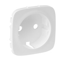 Legrand Valena ALLURE Бел Накладка розетки с/з.