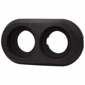 BIRONI Лизетта Бук Угольно-черный Рамка 2-ая (накладной монтаж)