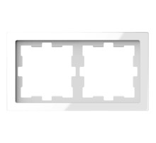Schneider Electric Merten D-Life Белый Кристалл Рамка 2-ая