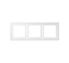 JUNG LS Zero Белый матовый Рамка 3-ая