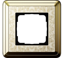Gira ClassiX Art Латунь/Кремовый Рамка 1-ая