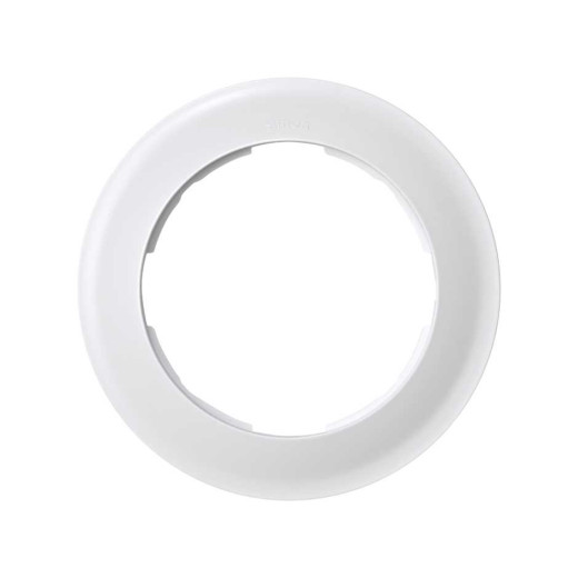 Simon 88 Бел Рамка 1-ая круглая