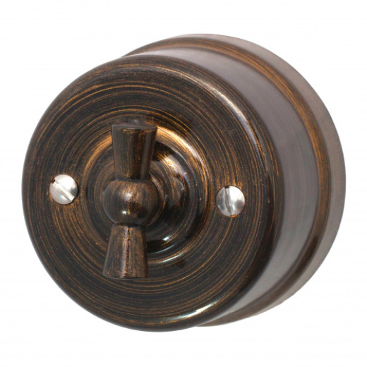 Выключатель двухклавишный