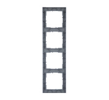 Legrand/Daccord SUNO Плюмаж Рамка декоративная универсальная 4-постовая.