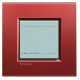 Livinglight Рамка прямоугольная, 1 пост, цвет Красный шелк