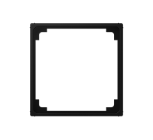 JUNG A Flow/A 550 Черный матовый Промежуточная рамка на платы 50х50