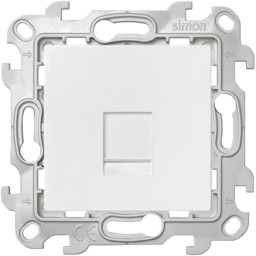 Телефонная розетка RJ11, белый