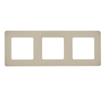 Legrand/Daccord INSPIRIA Слоновая кость Рамка - 3 поста.