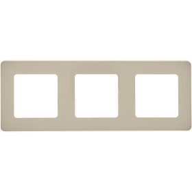 Legrand/Daccord INSPIRIA Слоновая кость Рамка - 3 поста.