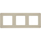 Рамка 3 поста - Legrand/Daccord Inspiria - слоновая кость