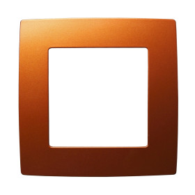 ЭРА 12-5001-24 Рамка на 1 пост, Эра12, охра (20/200/5000)