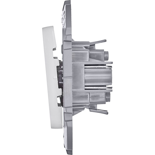 Переключатель одноклавишный - Legrand/Daccord Inspiria - 10АХ 250В безвинтовые зажимы - белый