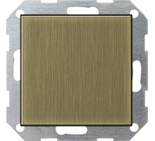 Gira S-55 Бронза Заглушка с опорной платой